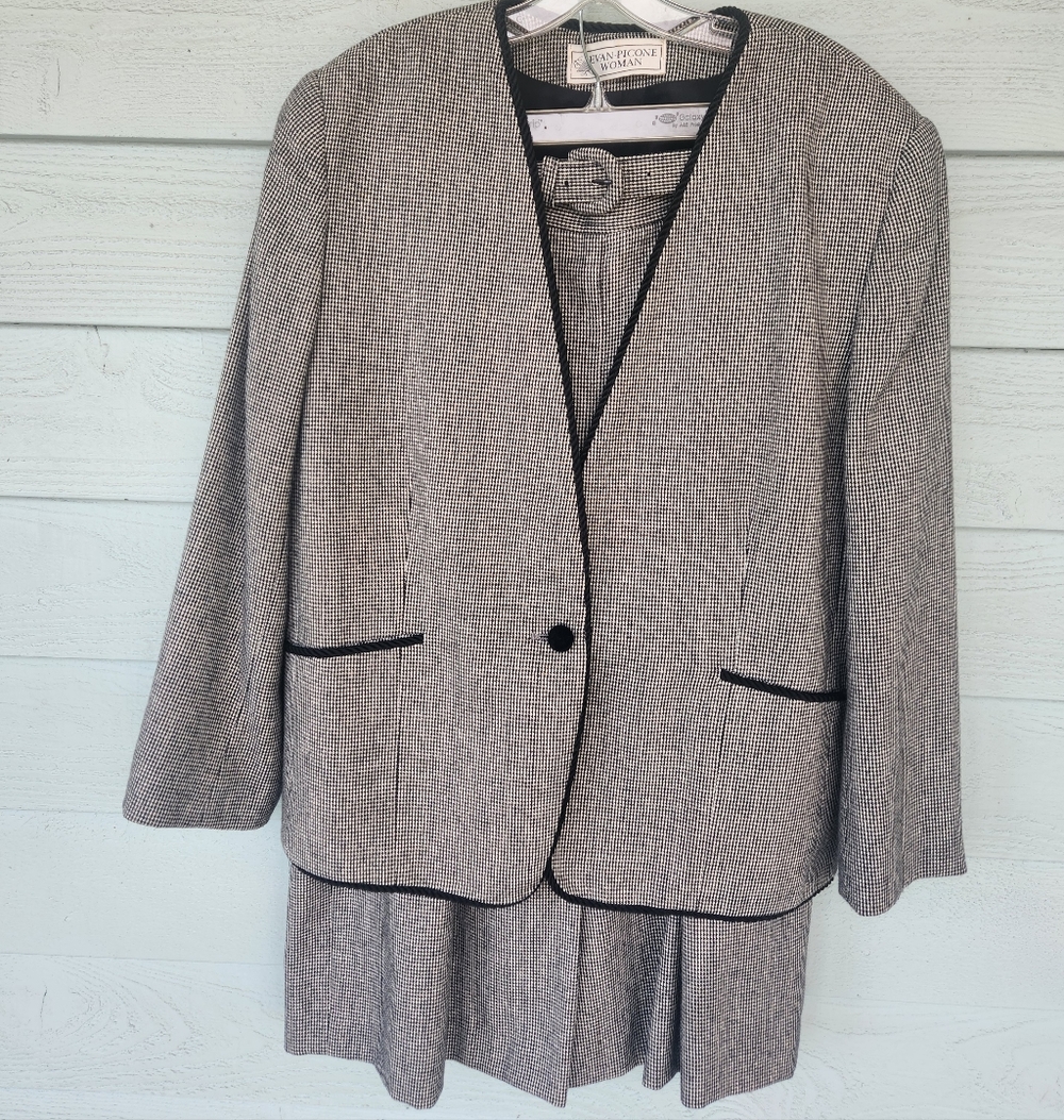 Evan Picone Women's Wool Suit, 16W